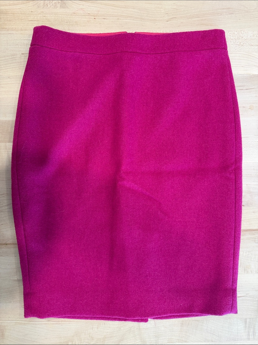 NWT - J. Crew Bright Fuchsia Pencil Skirt